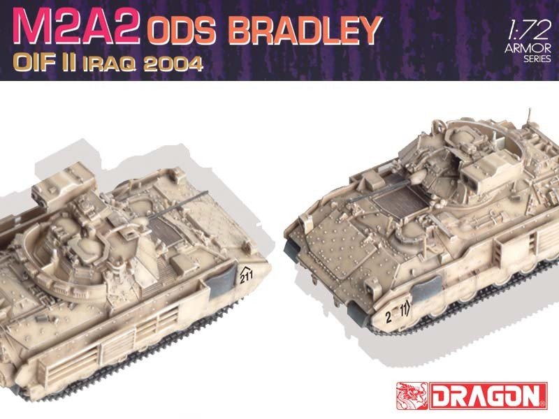 Dragon 7247 M2A2 Bradley ODS 2004 1/72 – zdjęcie 3