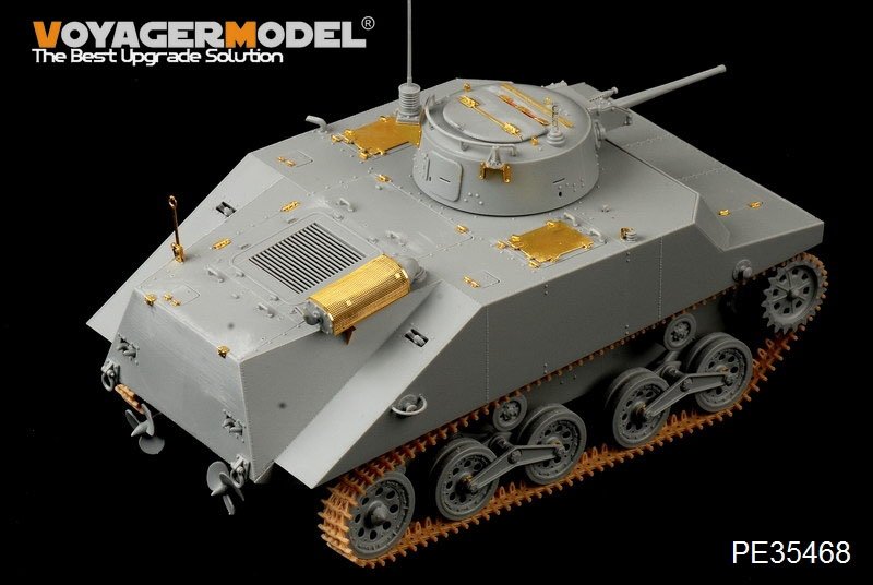 Voyager Model PE35468 WWII Imperial Japanese Navy Type 2( Ka-Mi) Amphibious Tank for DROGON 6678 1/35 – image 3