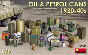 MiniArt 35595 OIL &amp;amp; PETROL CANS 1930-40s 1/35