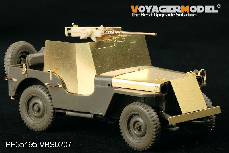 Voyager Model PE35195 WWII US Jeep Willys MB w/Add Amour for TAMIYA 35219 1/35 – image 5