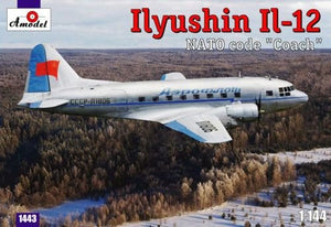 A-Model 01443 Ilyushin Il-12 NATO code Coach 1/144