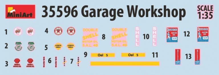 MiniArt 35596 Garage Workshop 1/35 – zdjęcie 10