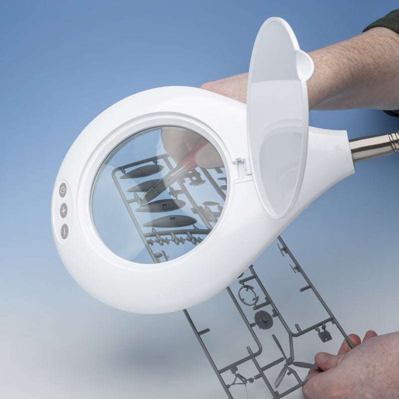 Lightcraft LC8070LED-EU LED Magnifier Lamp with Floor Stand / Lampa powiększająca LED z uchwytem podłogowym – Bild 2