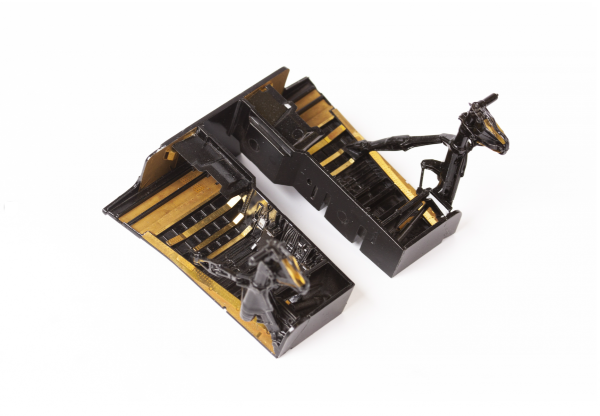 Eduard 32995 Tornado ECR undercarriage ITALERI 1/32 – zdjęcie 3