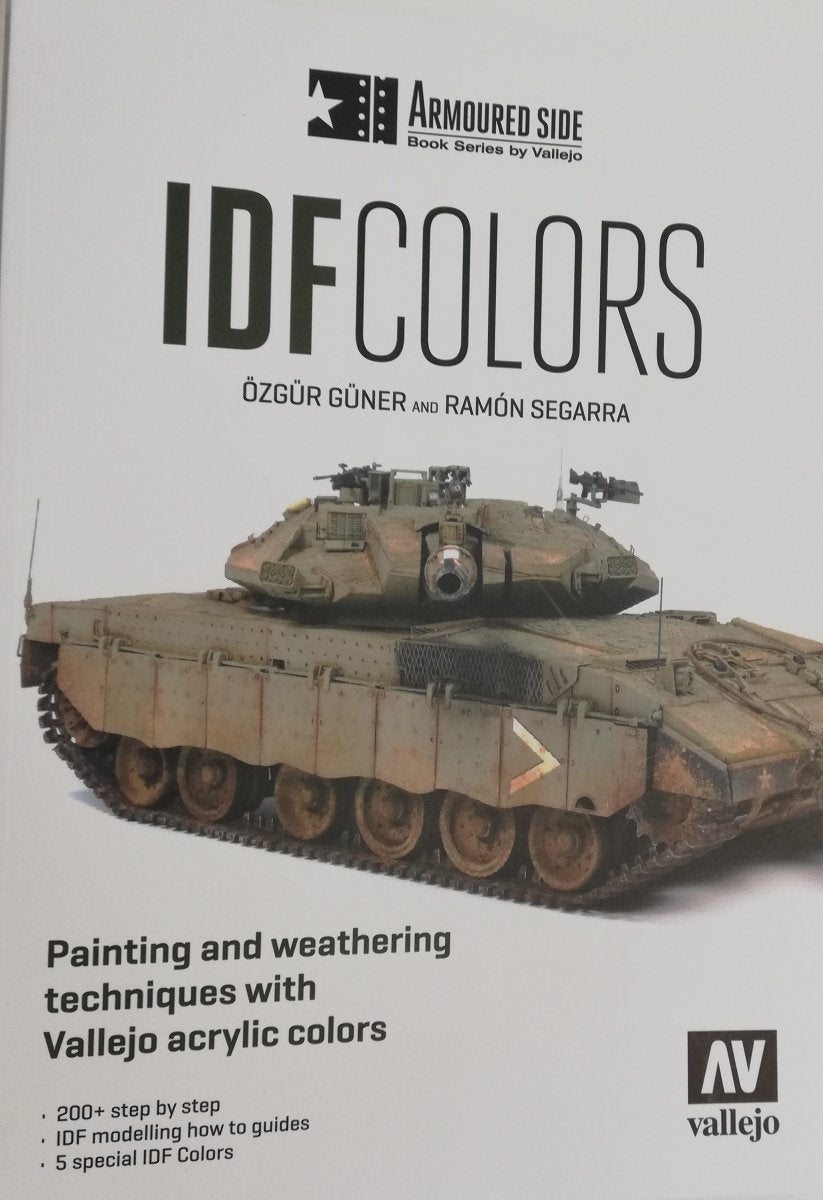Vallejo 75017 Książka Armoured Side: IDF Colors (English Version) – zdjęcie 2