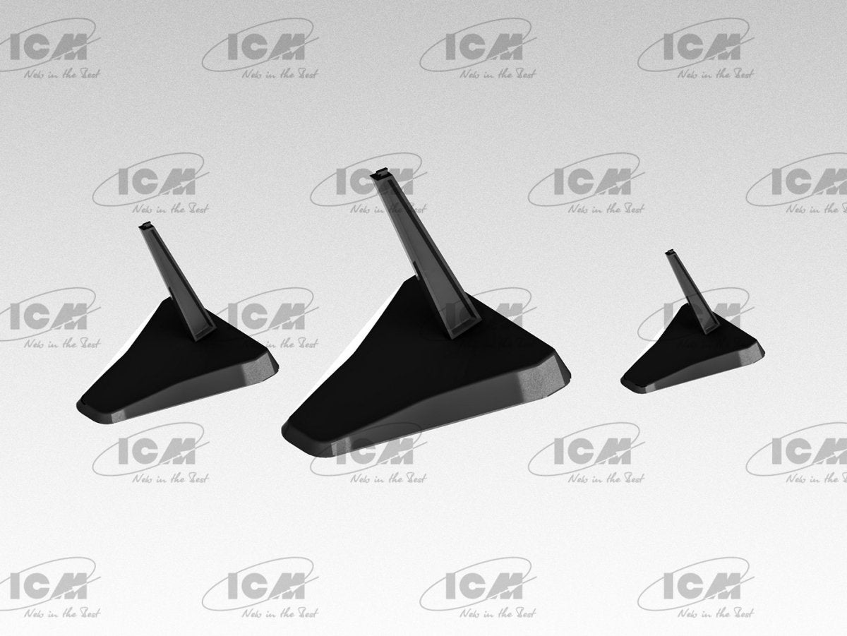 ICM A002 Aircraft Models Stands (Black Edition) – zdjęcie 3