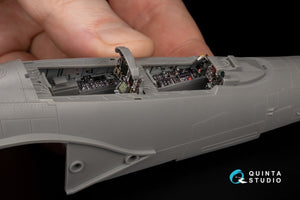 Quinta Studio QD+48342 F-4G late 3D-Printed &amp;amp; coloured Interior on decal paper (Meng) (with 3D-printed resin parts) 1/48 – zdjęcie 13