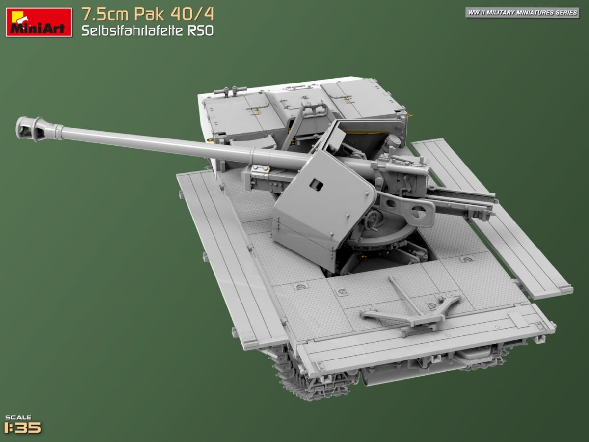 MiniArt 35483 7.5cm Pak 40/4. Selbstfahrlafette RSO 1/35 – zdjęcie 10