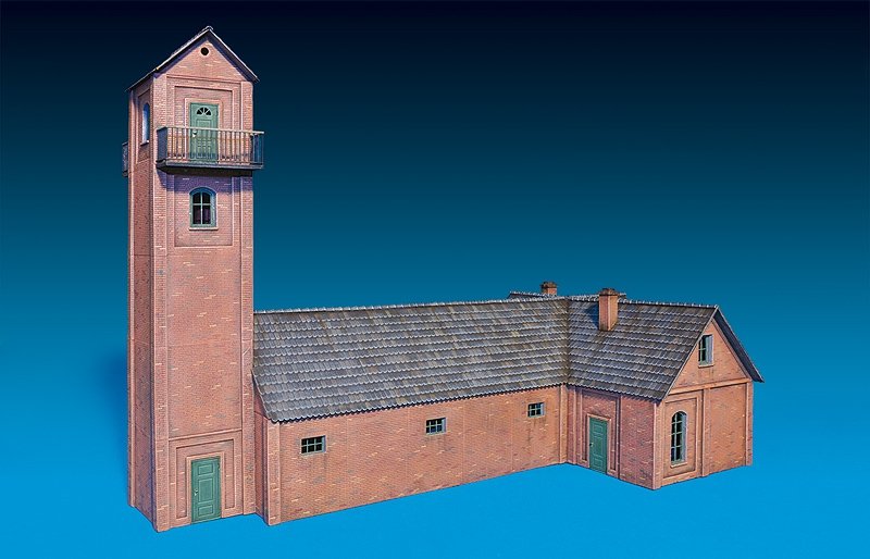 MiniArt 72032 FIRE STATION 1/72 – zdjęcie 5