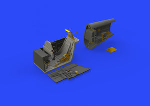 Eduard 648472 Bf 109E cockpit &amp;amp; radio compartment 1/48 EDUARD – zdjęcie 3