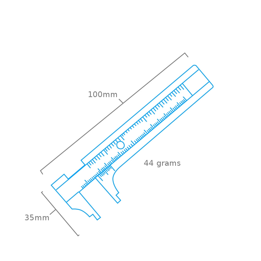 Modelcraft PGA1652 BRASS SLIDING GAUGE – zdjęcie 2