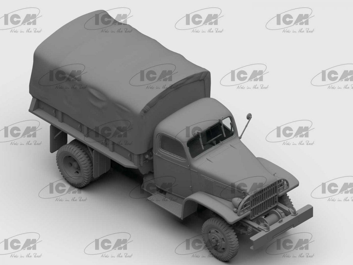 ICM 35597 G7117 US military truck 1/35 – zdjęcie 2