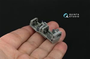 Quinta Studio QD+72191 AH-1Z 3D-Printed &amp; coloured Interior on decal paper (Dream Model) 1/72