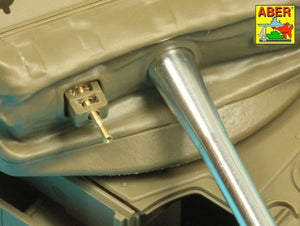 Aber 35L-332 76.2 mm (3 inch) 17 pounder Mk. II barrel with muzzle brake for A34 COMET tank 1/35 – image 5
