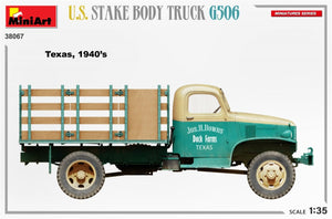MiniArt 38067 U.S. STAKE BODY TRUCK G506 1/35 – zdjęcie 9