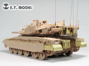 E.T. Model E35-286 Israeli Merkava Mk.4M w/Trophy Active Protection System Side Skirts For Meng Kit 1/35 – zdjęcie 3