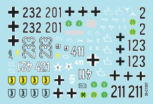 Star Decals 35-C1207 German tanks in Italy # 7 Sturmpanzer 1/35 – immagine 3