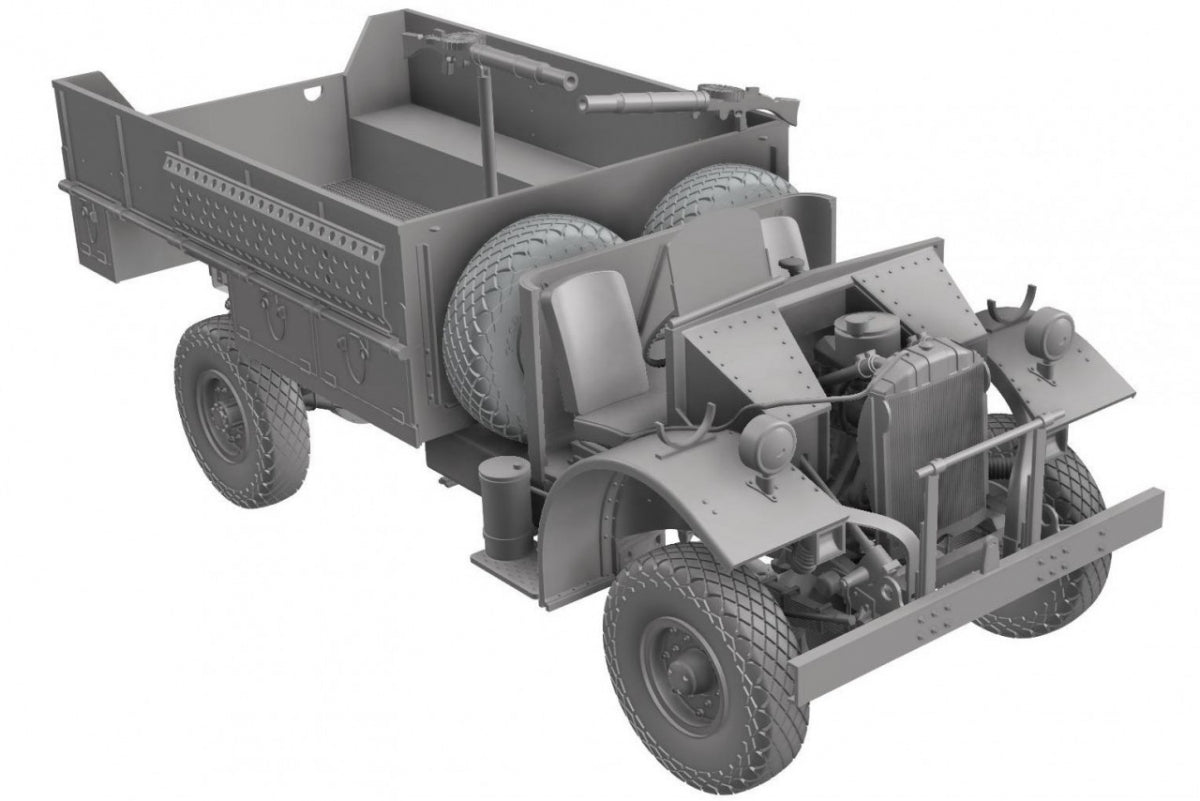 Thunder Model 35310 LRDG F30 Patrol Truck with Offset Rear Bed 1/35 – zdjęcie 5