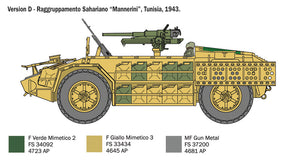 Italeri 6530 AS.42 SAHARIANA 1/35 – zdjęcie 3