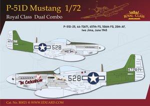 Eduard R0021 P-51D MUSTANG DUAL COMBO 1/72 – zdjęcie 34
