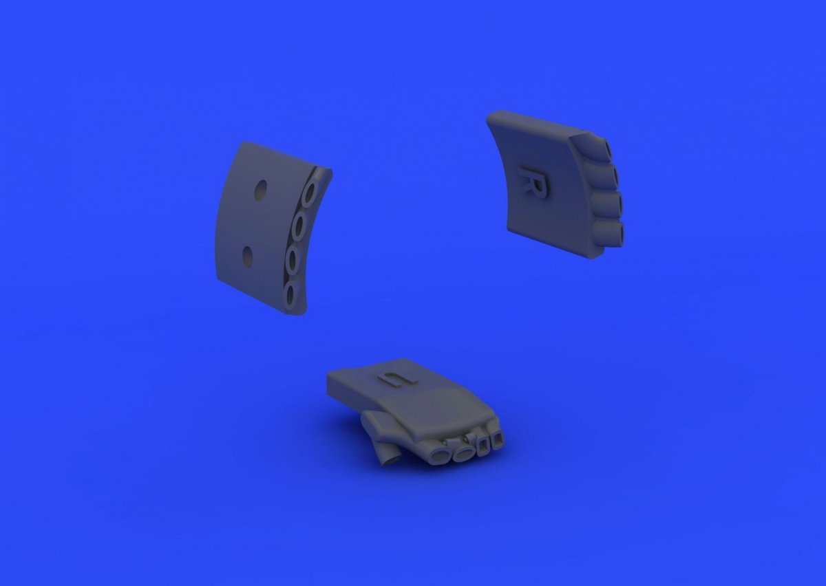 Eduard 672085 Fw 190A exhaust stacks 1/72 (EDUARD) – zdjęcie 4