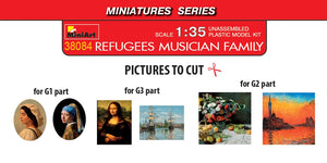 MiniArt 38084 REFUGEES. MUSICIAN FAMILY 1/35 – image 2