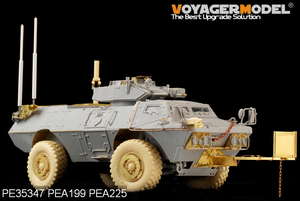 Voyager Model PEA199 Modern US Army M1117 Road Wheels (For TRUMPETER) 1/35