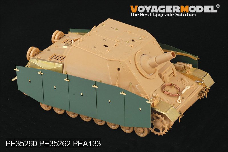 Voyager Model PE35260 WWII German Sturmpanzer IV Brummbar Early Version (For Tristar, Hobby Boss) 1/35 – image 6
