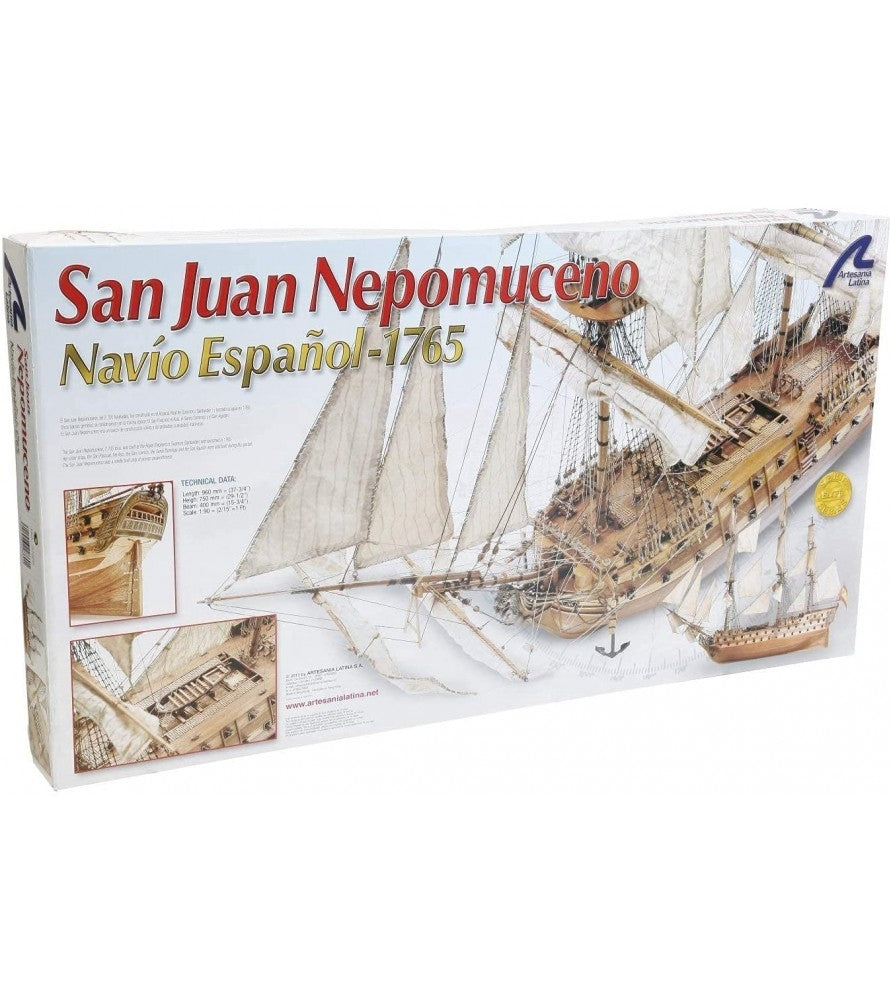 ARTESANIA LATINA 22860 Statek liniowy San Juan Nepomuceno 1/90