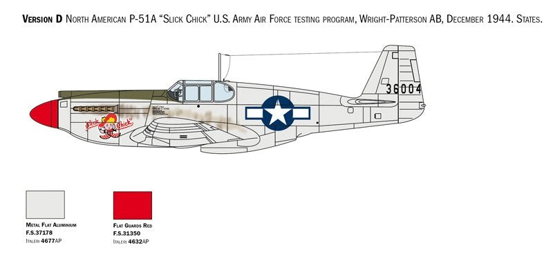Italeri 1423 P-51A Mustang 1/72 – zdjęcie 11