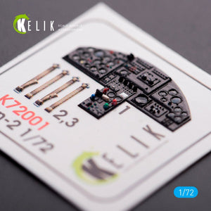 KELIK K72001 AN-2 COLT INTERIOR 3D DECALS FOR TRUMPETER KIT 1/72 – zdjęcie 2