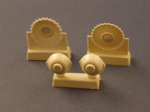 Panzer Art RE35-033 Drive wheels with transmission for Panzer II tank 1/35