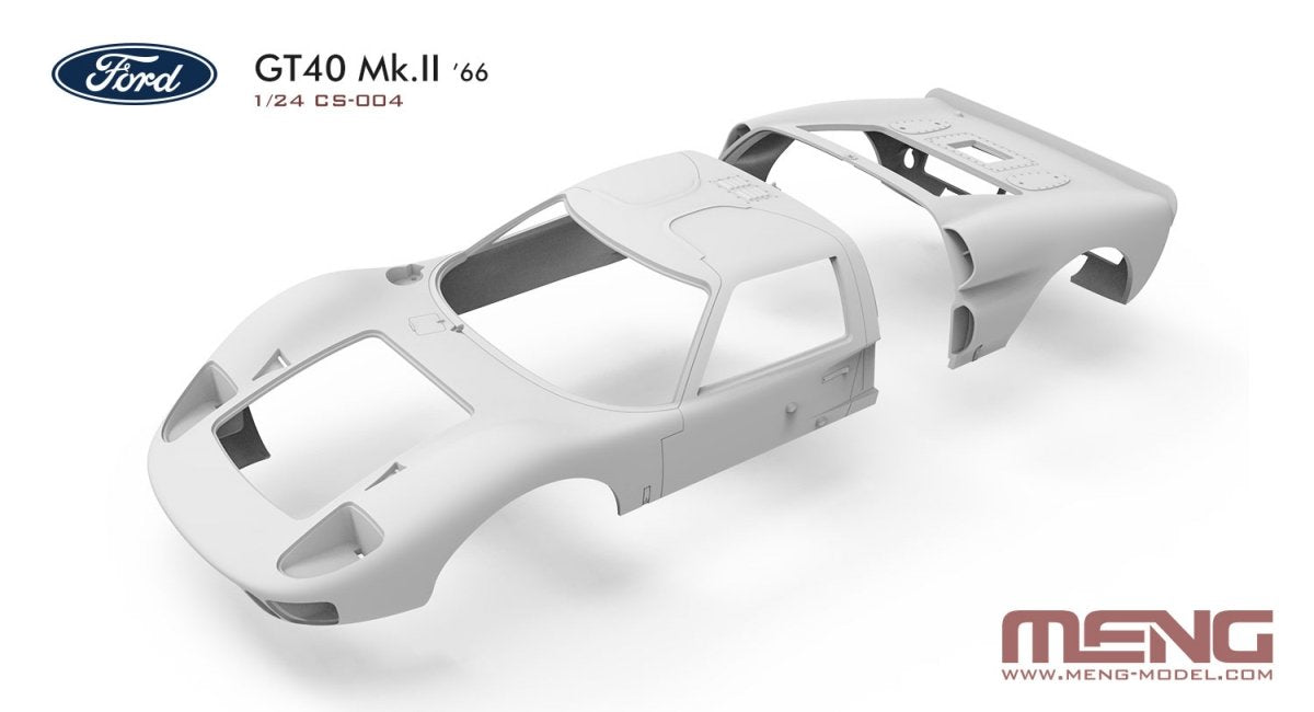 Meng Model CS-004 Ford GT40 Mk.II 1/24 – zdjęcie 4
