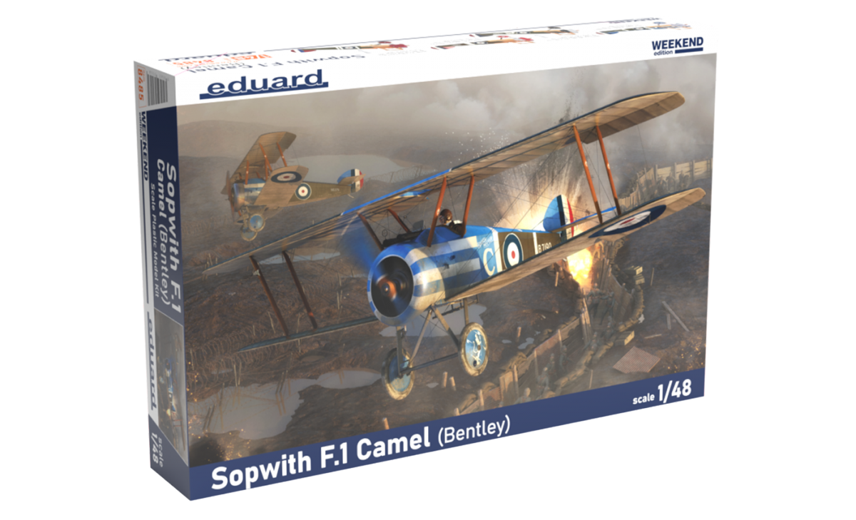 Eduard 8485 Sopwith F.1 Camel (Bentley) 1/48 – zdjęcie 3