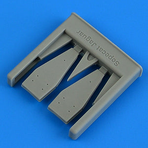Quickboost QB49172 Sepecat Jaguar GR.1/GR.1a bases for chaff and flare dispensers AIRFIX 1/48