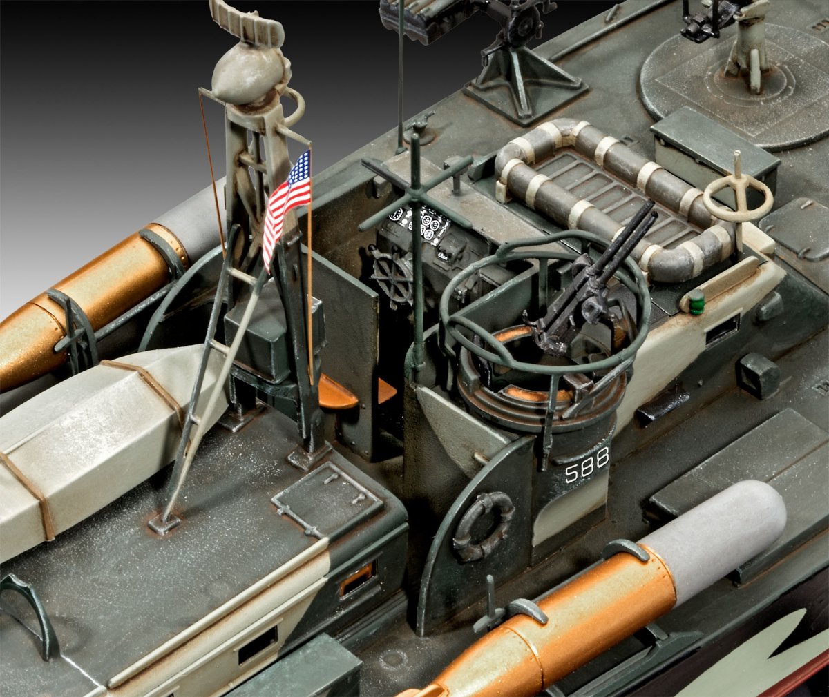 Revell 05165 Patrol Torpedo Boat PT-588/PT-57 1/72 – zdjęcie 5
