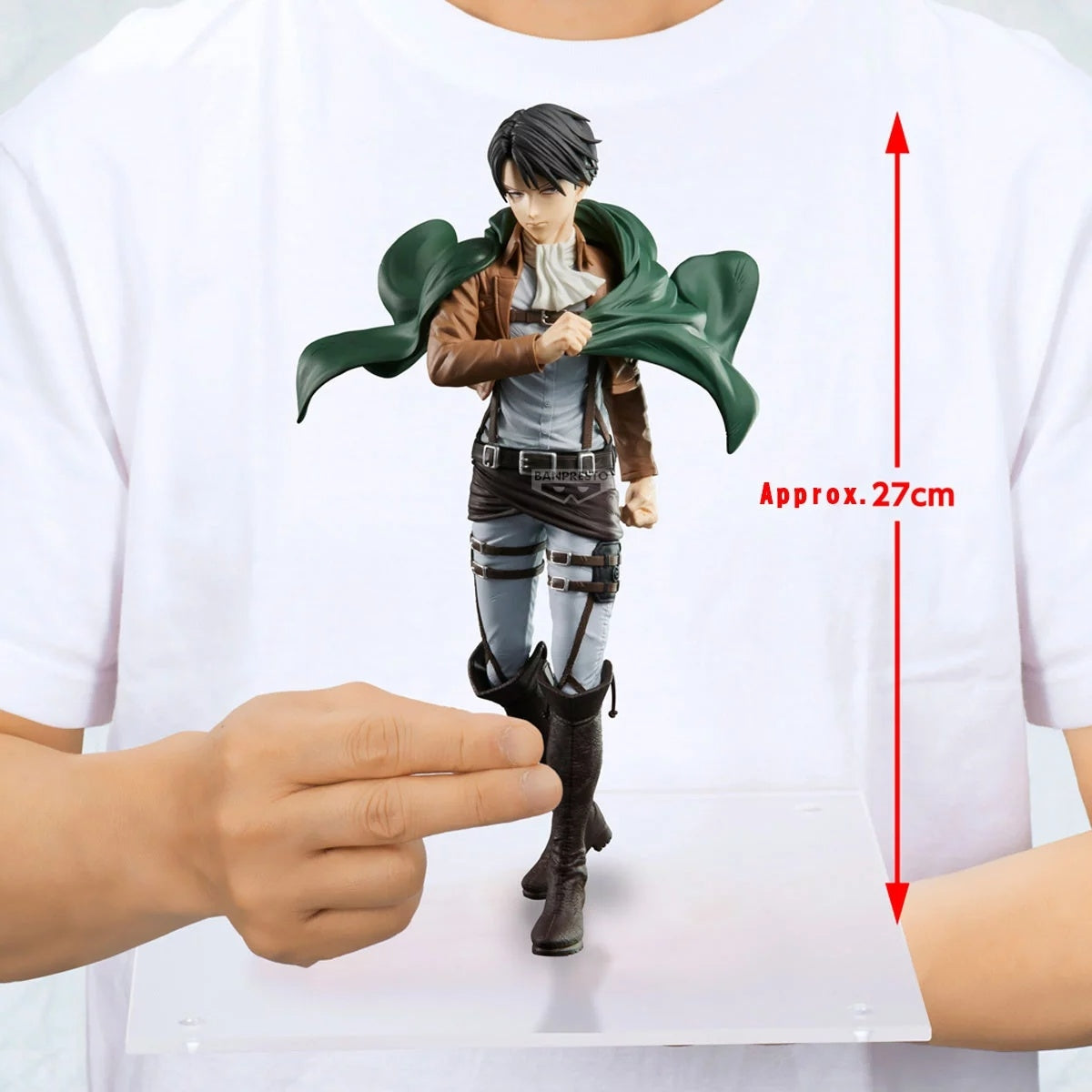 Bandai BP29876 BANPRESTO ATTACK ON TITAN GRANDISTA - LEVI