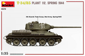 MiniArt 35379 T-34/85 PLANT 112. SPRING 1944 1/35 – image 8
