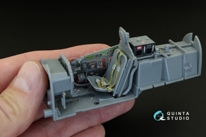 Quinta Studio QD32004 P-51D (Late) 3D-Printed &amp;amp; coloured Interior on decal paper (for Tamiya kit) 1/32 – zdjęcie 7