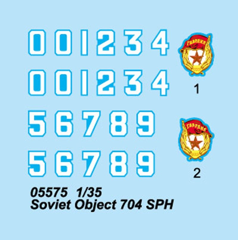 Trumpeter 05575 Soviet project 704 SPH 1/35 – zdjęcie 4