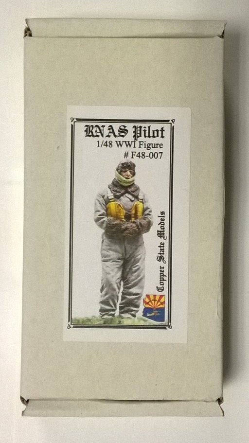 Copper State Models F48007 Royal Naval Air Service pilot WWI 1/48