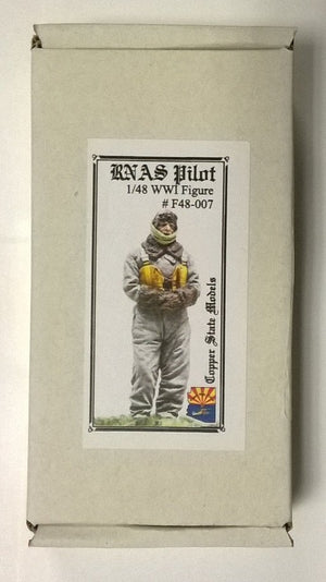 Copper State Models F48007 Royal Naval Air Service pilot WWI 1/48