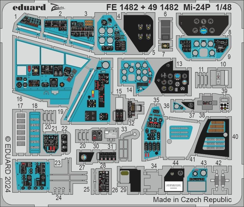 Eduard BIG49438 Mi-24P TRUMPETER 1/48 – Bild 4