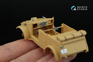 Quinta Studio QD+48546 Kubelwagen Type 82 3D-Printed &amp;amp; coloured Interior on decal paper (Tamiya) (with 3D-printed resin parts) 1/48 – zdjęcie 11