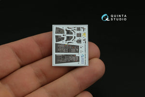 Quinta Studio QDS-48388 F-16A MLU 3D-Printed &amp;amp; coloured Interior on decal paper (Kinetic) (Small version) 1/48 – zdjęcie 5