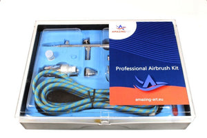 Amazing Art Airbrush AA-186K (15658) set - nozzles 0.2 mm, 0.5 mm, 0.8 mm