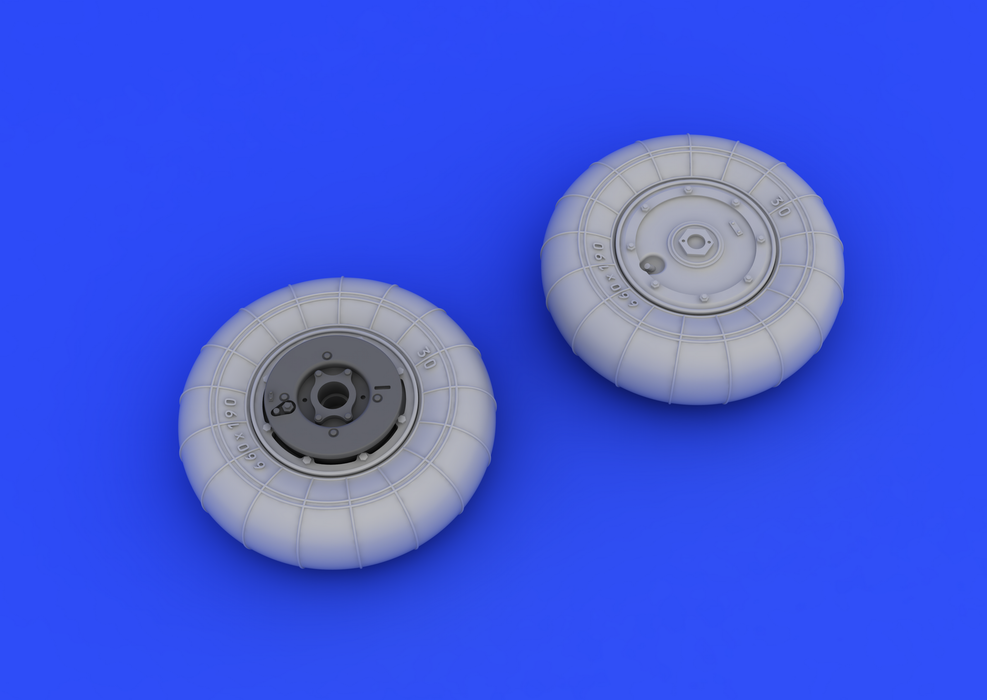Eduard 648158 Bf 109G-10 wheels 1/48 (EDUARD) – zdjęcie 3