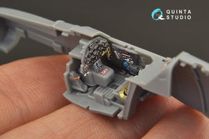 Quinta Studio QD72037 Bf 109 G-6 3D-Printed &amp;amp; coloured Interior on decal paper (Tamiya) 1/72 – zdjęcie 8