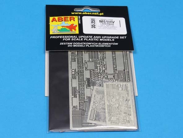 Aber 35251 Israeli Tank M51HV I Sherman – vol.1 basic set (1/35) – image 5