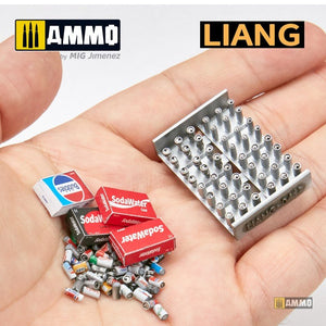 Liang 0412 3D-Print Model Soda Cans + Cardboard Boxes 2000s-2020s 1/35 – zdjęcie 10